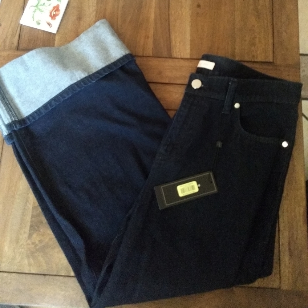 BCBG maxazria navy wide